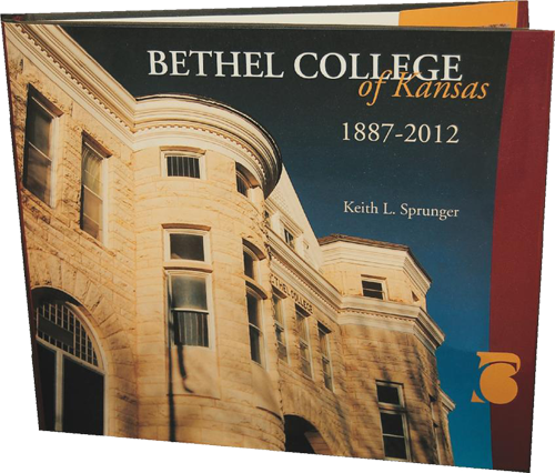 Book jacket design for Bethel College, North Newton, Kansas